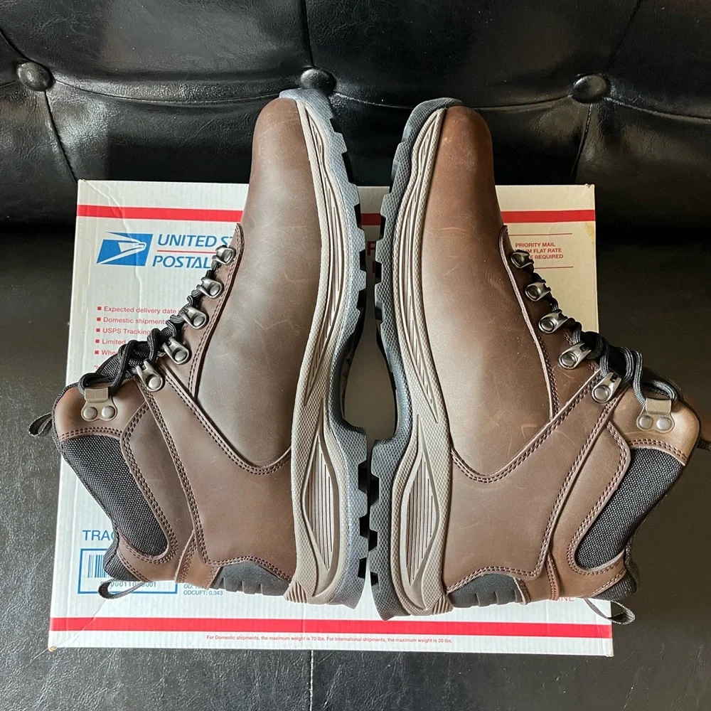 Khombu Ravine Waterproof Leather Hiking Boots Like New‎